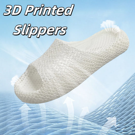 3D Printing Slippers – Zapatillas Impermeables,Unisex unicas actuales , lo ultimo en chancletas para para la comodidad de tu casa


