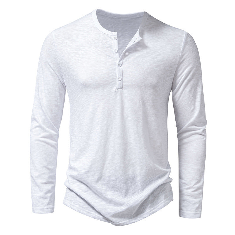 Camiseta de Hombre de Manga Larga – Casual, Elegante de varios colores ,  de regreso a la ofi una americana y a trabajar de manera comoda con nuestras camisetas de temporada de otoño vacicas 
