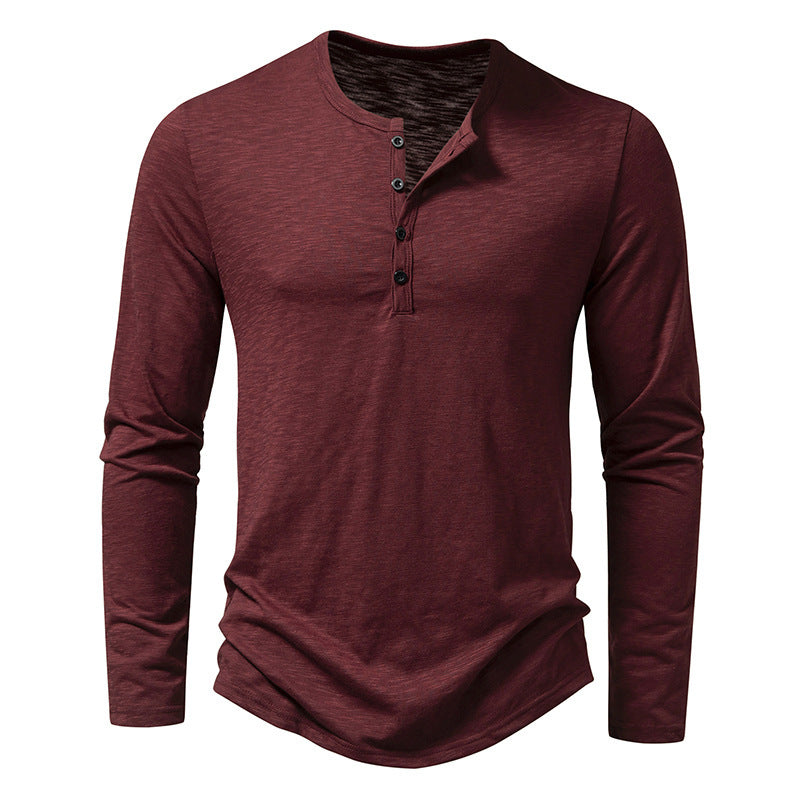 Camiseta de Hombre de Manga Larga – Casual, Elegante de varios colores ,  de regreso a la ofi una americana y a trabajar de manera comoda con nuestras camisetas de temporada de otoño vacicas 
