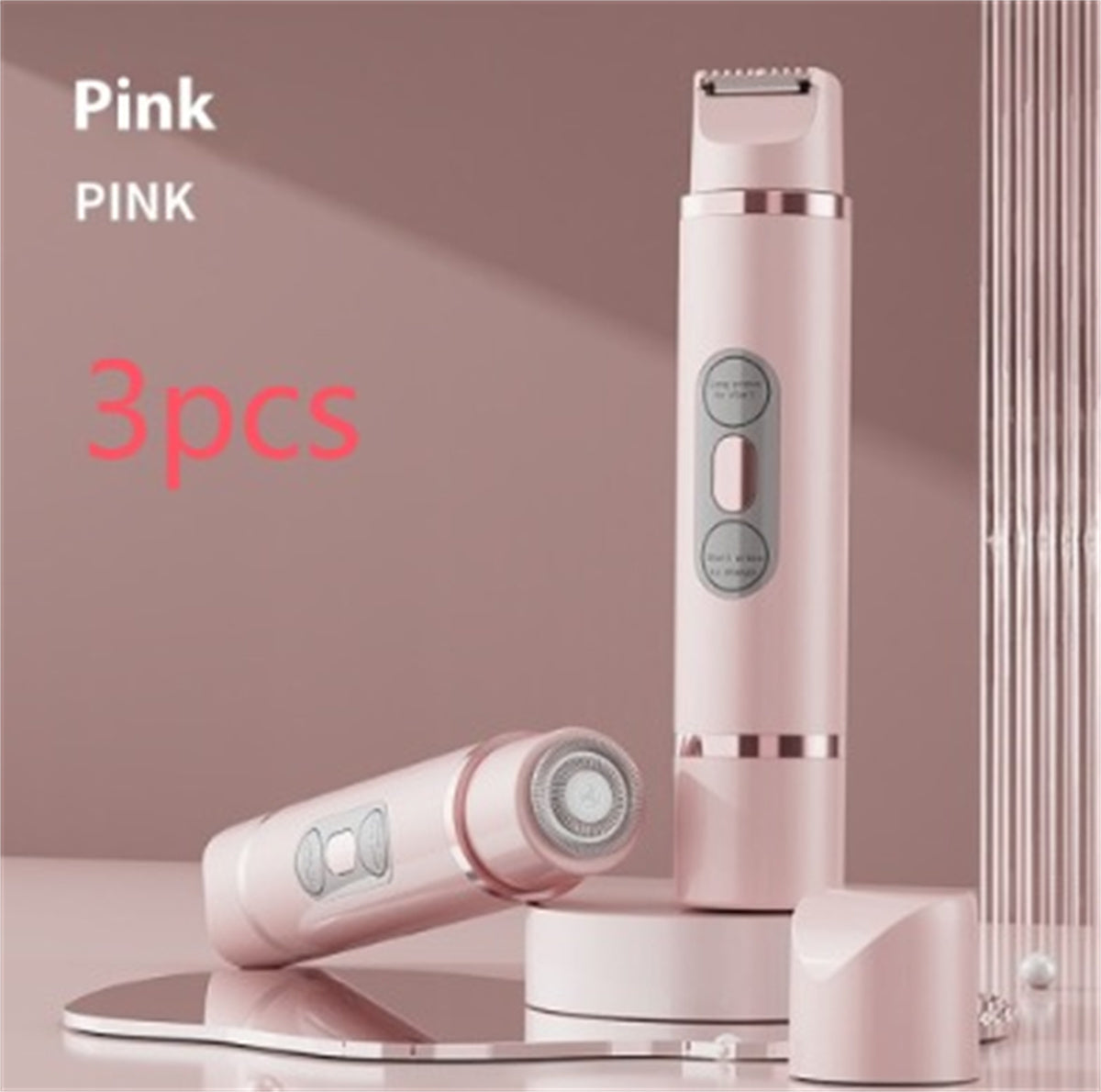 Depiladora eléctrica unisex de doble cabezal – viene con todos los accesorios para una buena limpieza y cuidado, doble cabezar mejor acabado

