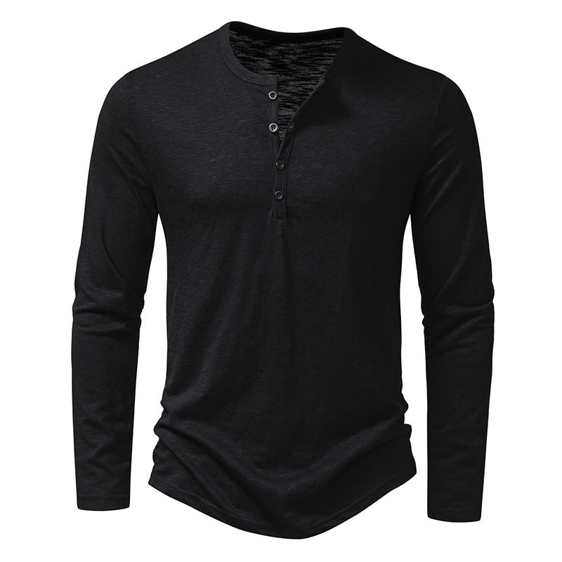 Camiseta de Hombre de Manga Larga – Casual, Elegante de varios colores ,  de regreso a la ofi una americana y a trabajar de manera comoda con nuestras camisetas de temporada de otoño vacicas 
