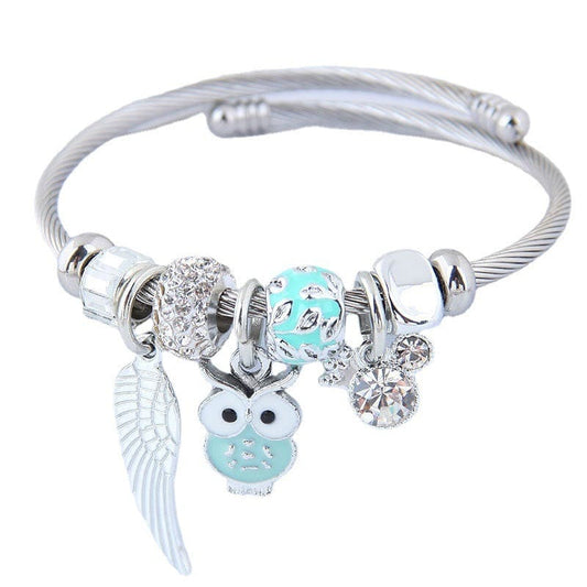 HabanaStrong.com Accesorios el toque final Pulsera Búho con Alas, de la Suerte/HabanaStrong