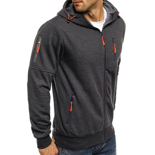 HabanaStrong.com Ropa Casual Hombres y Mujer, Ropa Europe Sudadera con Capucha y Cremallera para Hombre: Estilo y Comodida