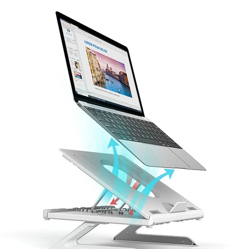 HabanaStrong.com Tebdencia lo mas buscado del año New Laptop Stand Multifunctional Folding Lift Portable Laptop Stand Monitor Increase Rack Aluminum Alloy Base