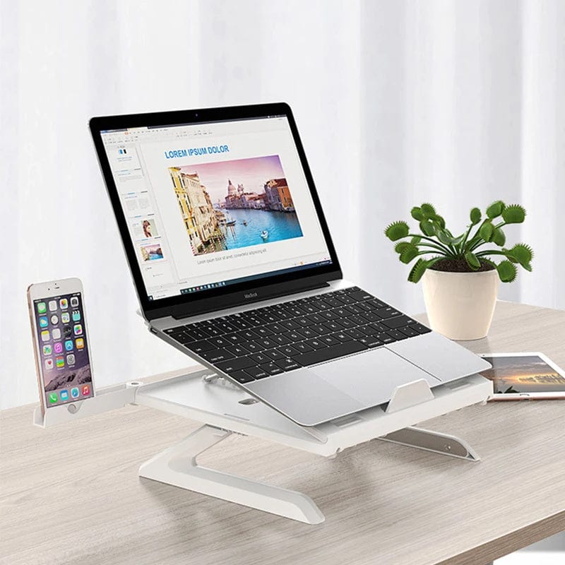HabanaStrong.com Tebdencia lo mas buscado del año New Laptop Stand Multifunctional Folding Lift Portable Laptop Stand Monitor Increase Rack Aluminum Alloy Base