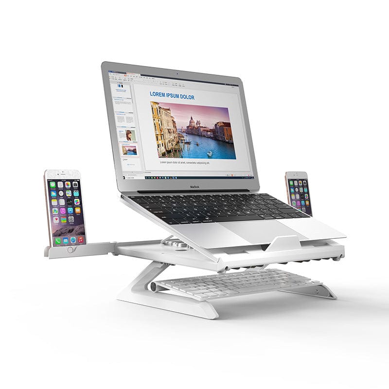 HabanaStrong.com Tebdencia lo mas buscado del año New Laptop Stand Multifunctional Folding Lift Portable Laptop Stand Monitor Increase Rack Aluminum Alloy Base