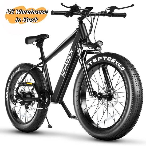 HabanaStrong.com Tendencia lo mas buscado del año Black Bicicleta eléctrica profesional con neumáticos gruesos 4K y motor potente.
