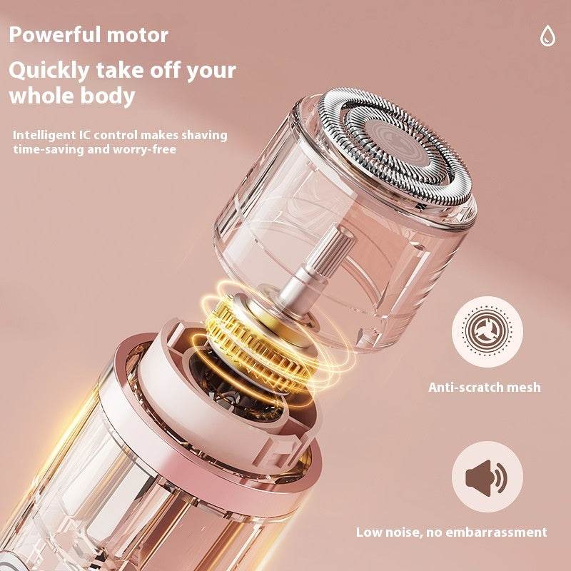 HabanaStrong.com Tendencia lo mas buscado del año Depiladora eléctrica unisex de doble cabezal – Afeitado y depilación indolora para rostro, cuerpo y zona sensible”