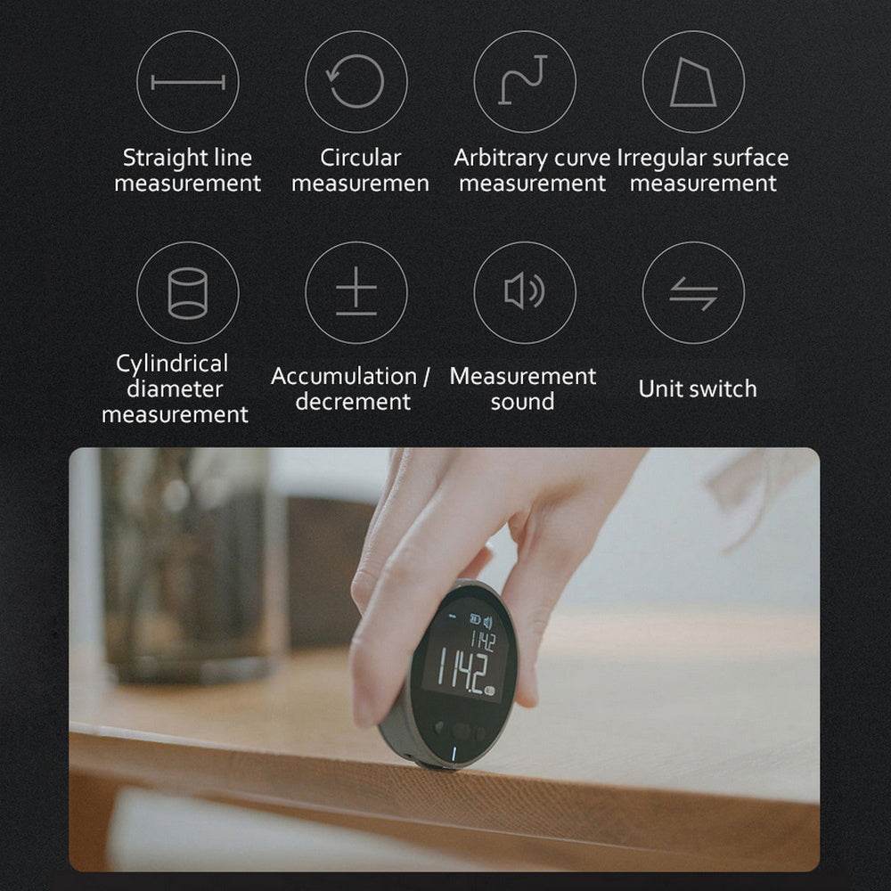 habanastrong.com Tendencia lo mas buscado del año Distance Measuring Instrument Electronic Measuring Ruler Tape Measure High Definition Digital LCD High Precision Electronic Measuring Ruler Tool