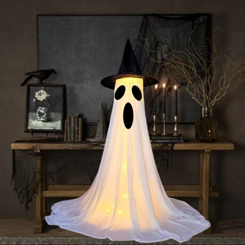 HabanaStrong Tebdencia lo mas buscado del año 120cm Water Column Balloon / Surprised Ghost Halloween Yard Outdoor Decoration Front Porch Yard Ghost