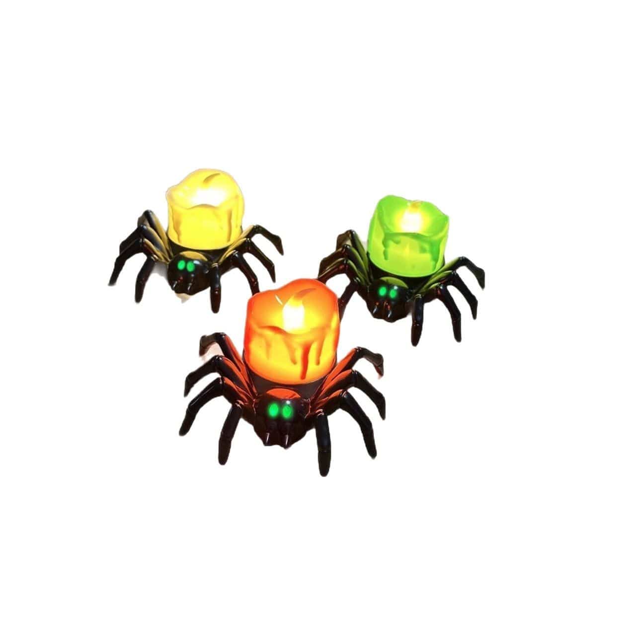 HabanaStrong Tebdencia lo mas buscado del año Halloween Pumpkin Spider Candle Light Decoration Props