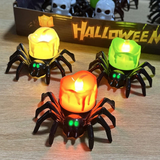 HabanaStrong Tebdencia lo mas buscado del año Halloween Pumpkin Spider Candle Light Decoration Props