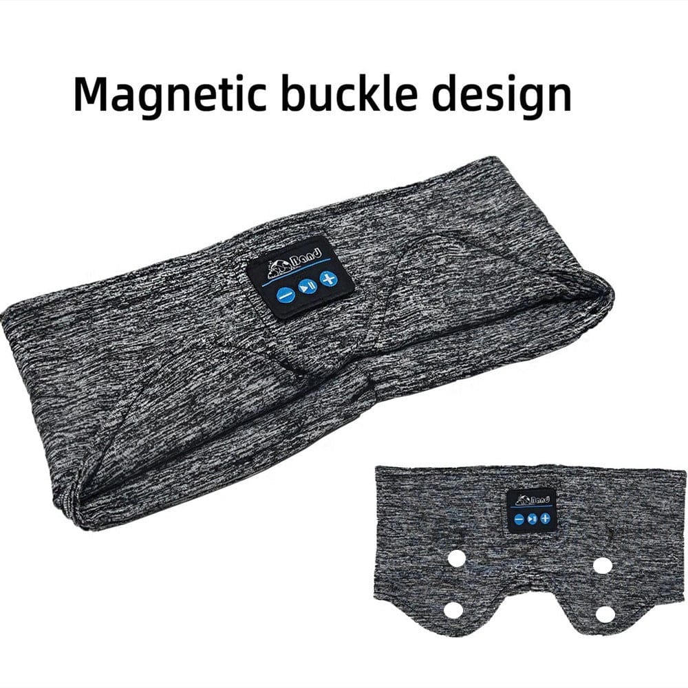 HabanaStrong Tebdencia lo mas buscado del año Headscarf Eye Mask Dual-use Music Headset Bluetooth Hair Band Sleeping
