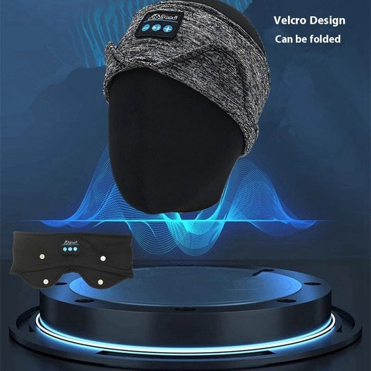 HabanaStrong Tebdencia lo mas buscado del año Headscarf Eye Mask Dual-use Music Headset Bluetooth Hair Band Sleeping