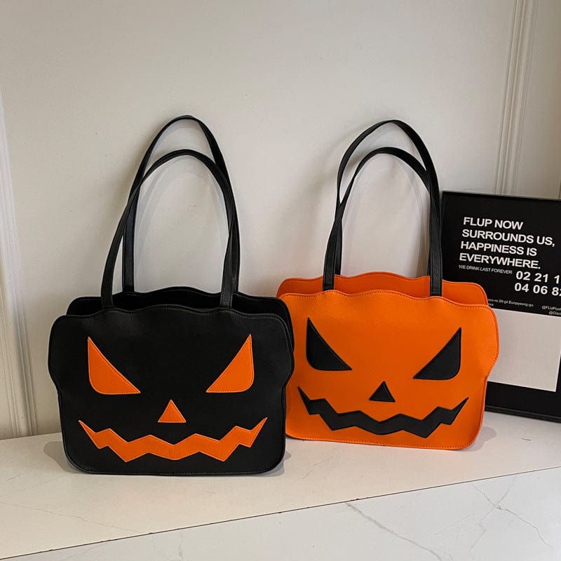 HabanaStrong Tebdencia lo mas buscado del año Women's Fashion Halloween Pumpkin Shoulder Messenger Bag